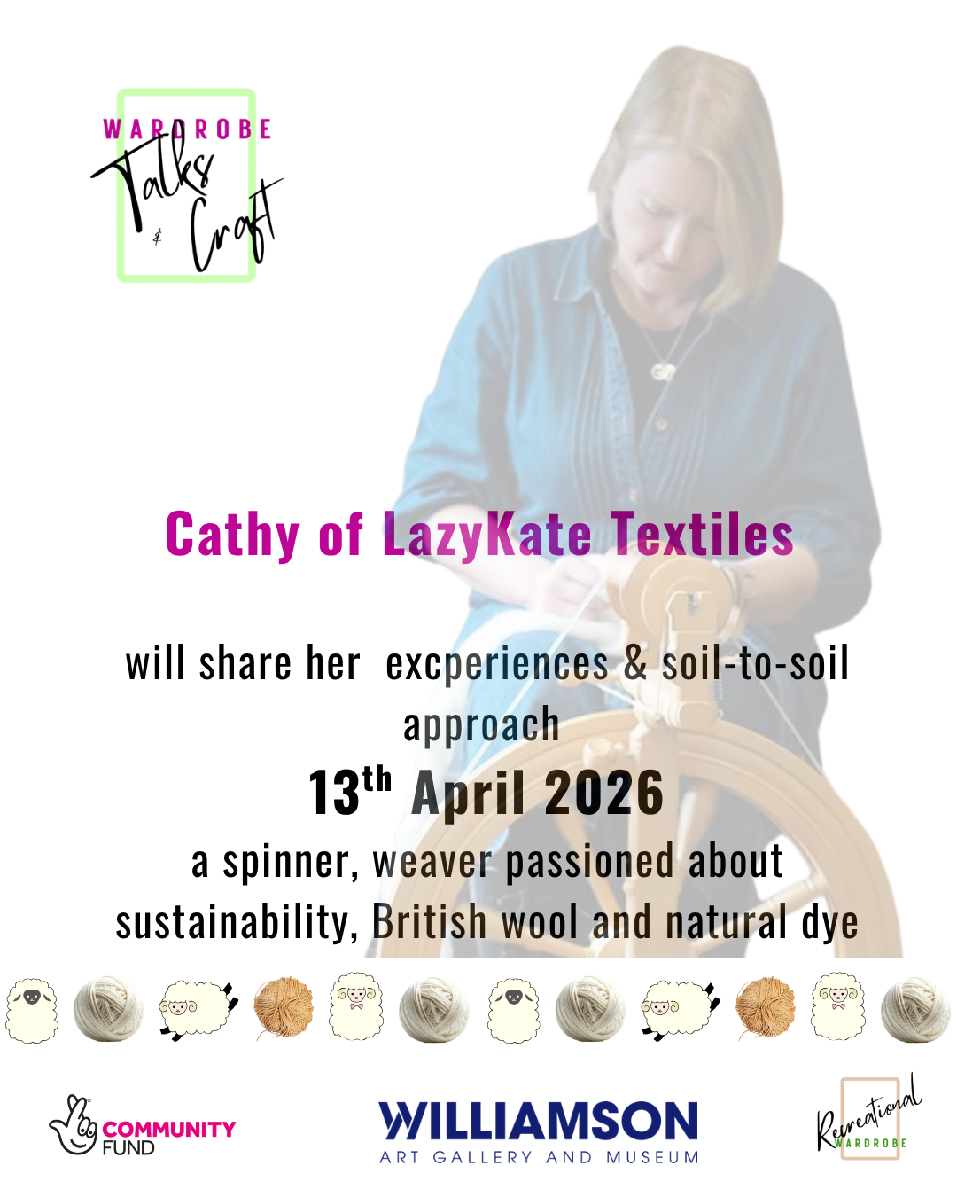 Wardrobe Talks & Craft with Cathy of Lazykate Textiles